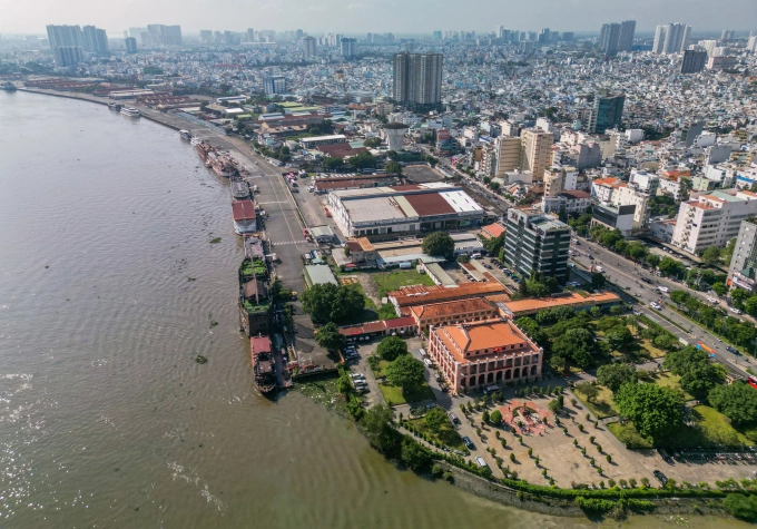 Khu đất Cảng Bến Nhà Rồng - Khánh Hội, tháng 10/2025. Ảnh: Quỳnh Trần