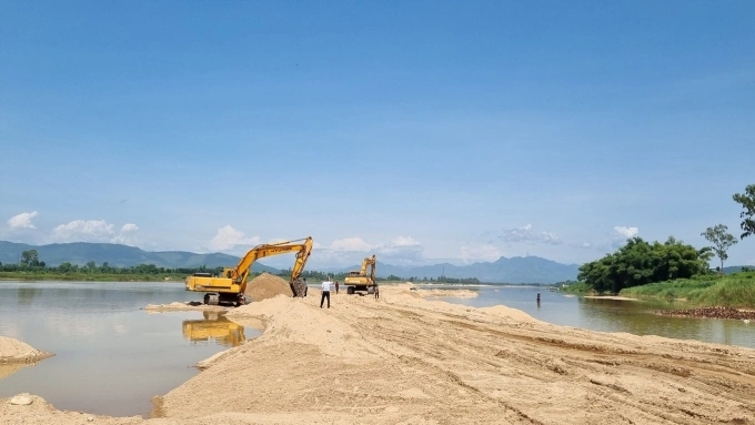 Công ty Quan Minh được cấp phép khai thác cát trắng silic trên khu vực 17,27 km2. Ảnh: Quan Minh