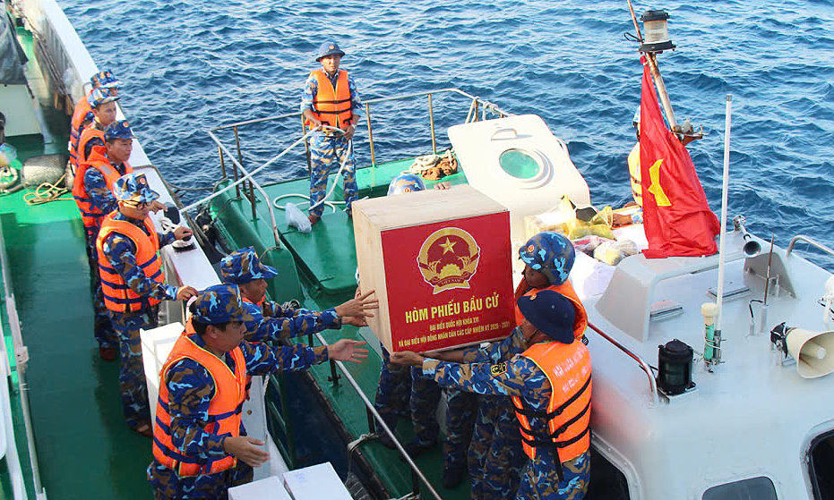 Đặc khu Trường Sa, Thổ Châu, xã biên giới bầu cử sớm