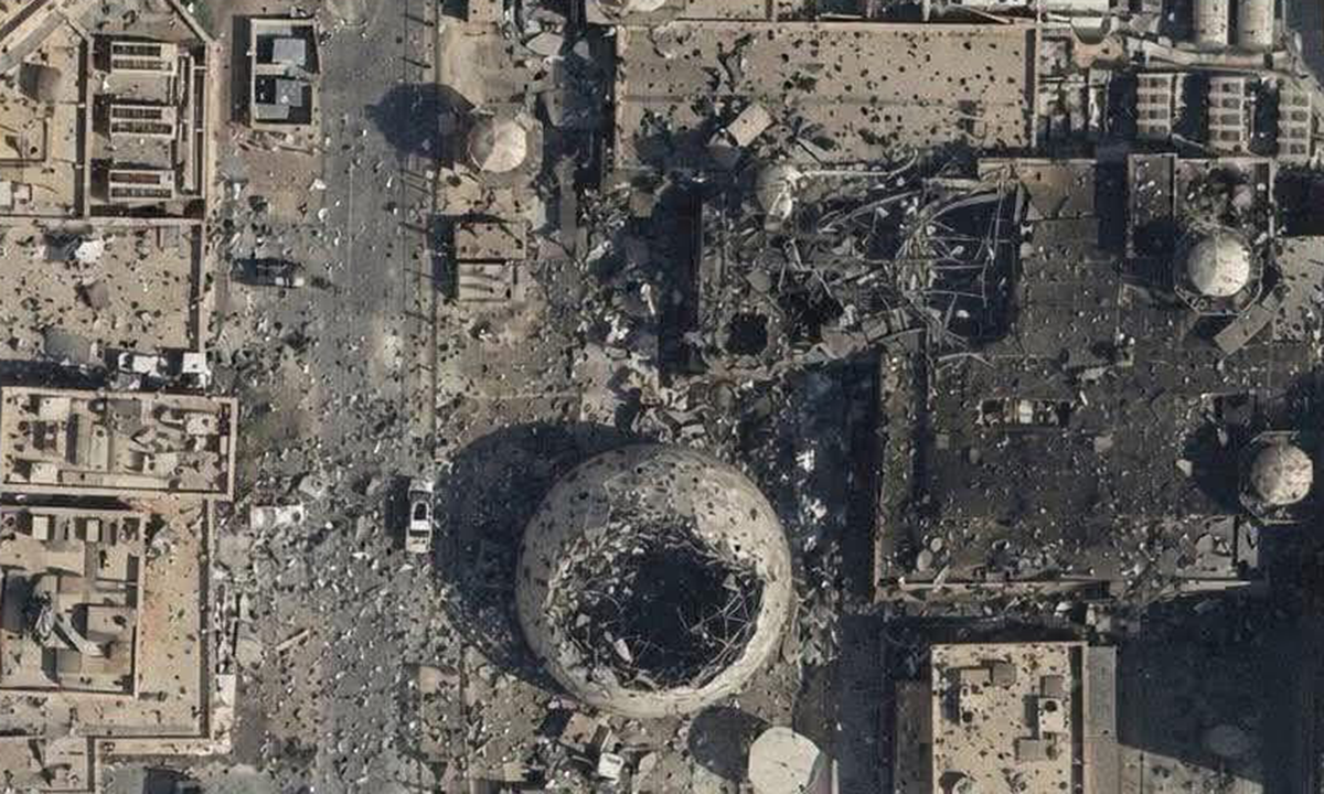 Loạt ảnh vệ tinh giả lan truyền giữa xung đột Trung Đông