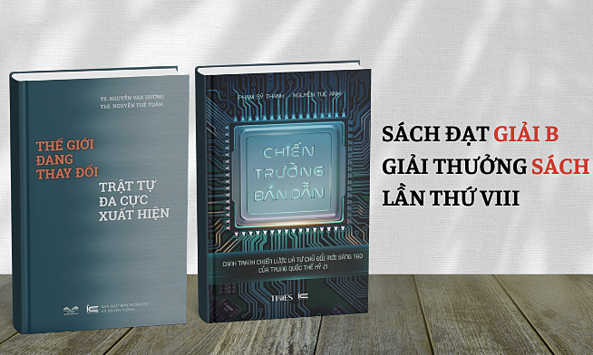 Hai cuốn sách về bán dẫn và trật tự thế giới đạt giải Sách Quốc gia