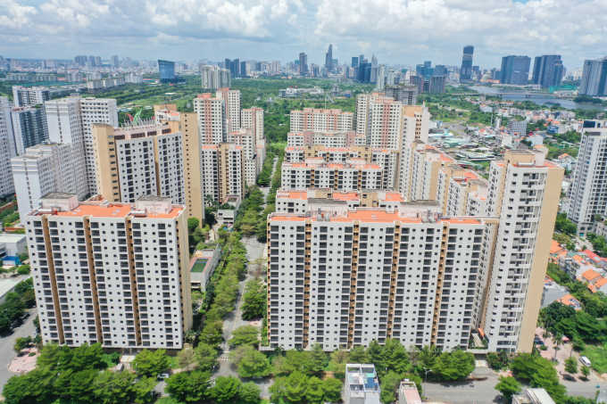 Bất động sản khu Đông TP HCM với các khu tái định cư. Ảnh: Quỳnh Trần