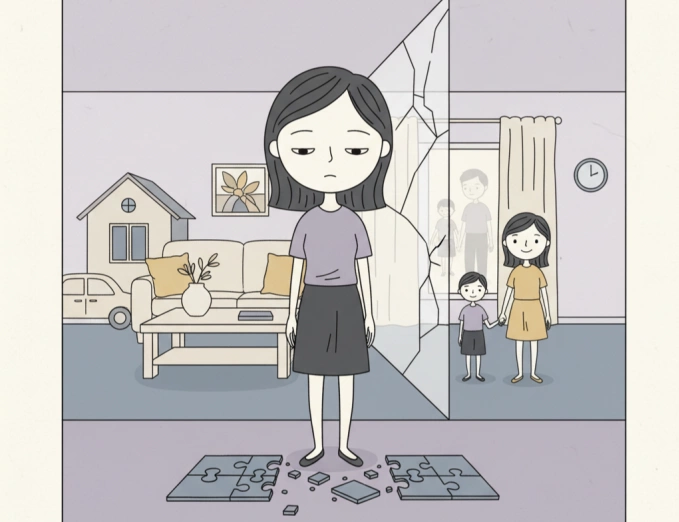 8 năm chu toàn việc nhà để chồng đi làm xa, tôi phát hiện anh có con riêng