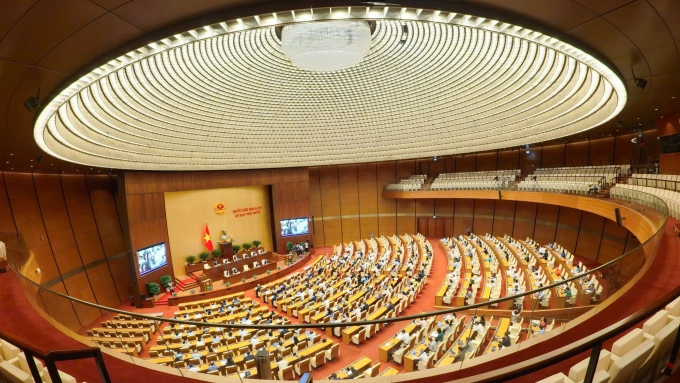 Kỳ họp thứ 10 Quốc hội khóa 15, tháng 11/2025. Ảnh: Giang Huy