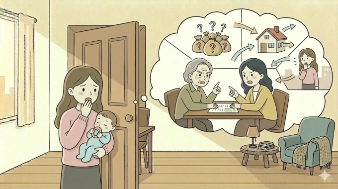 Mẹ chồng muốn đứng tên căn nhà định mua bằng tiền của chồng tôi