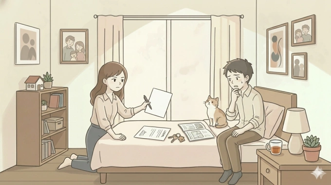 Vợ muốn tôi ký giấy từ chối tài sản mới đồng ý mua nhà. Tôi phải ký giấy từ chối tài sản, vợ mới đồng ý mua nhà