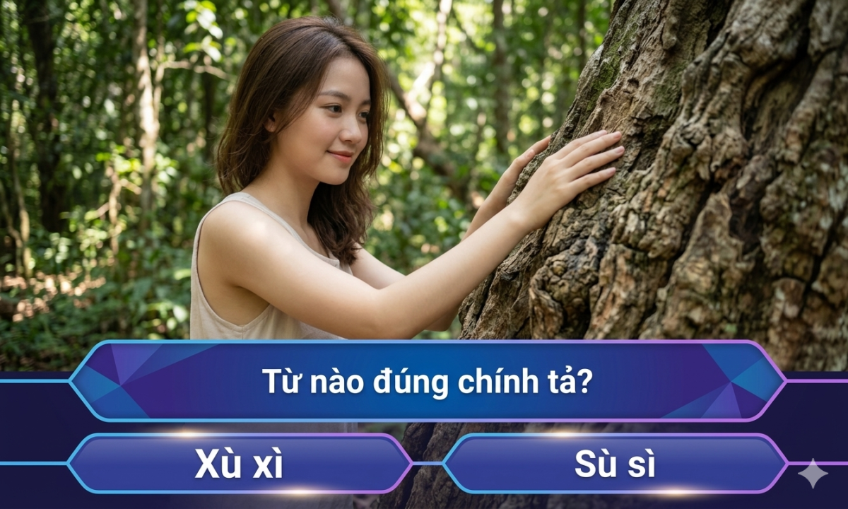 'Xù xì' hay 'sù sì' mới đúng chính tả?