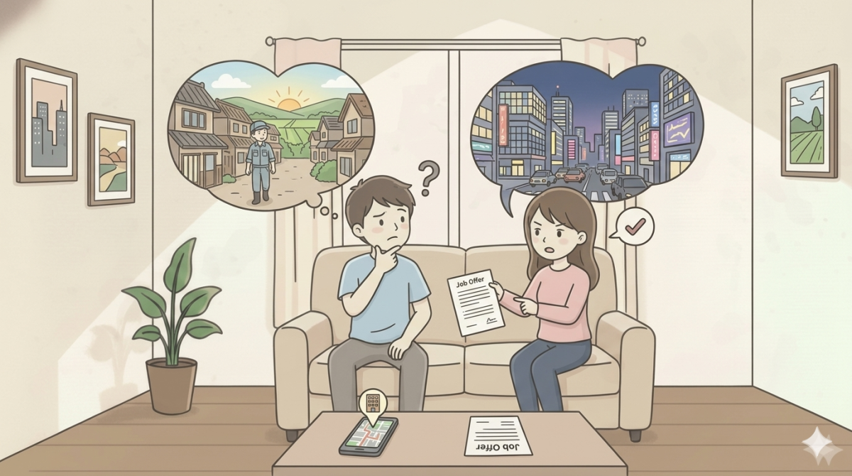 Vợ không muốn nghỉ công việc lương tốt để theo tôi về quê