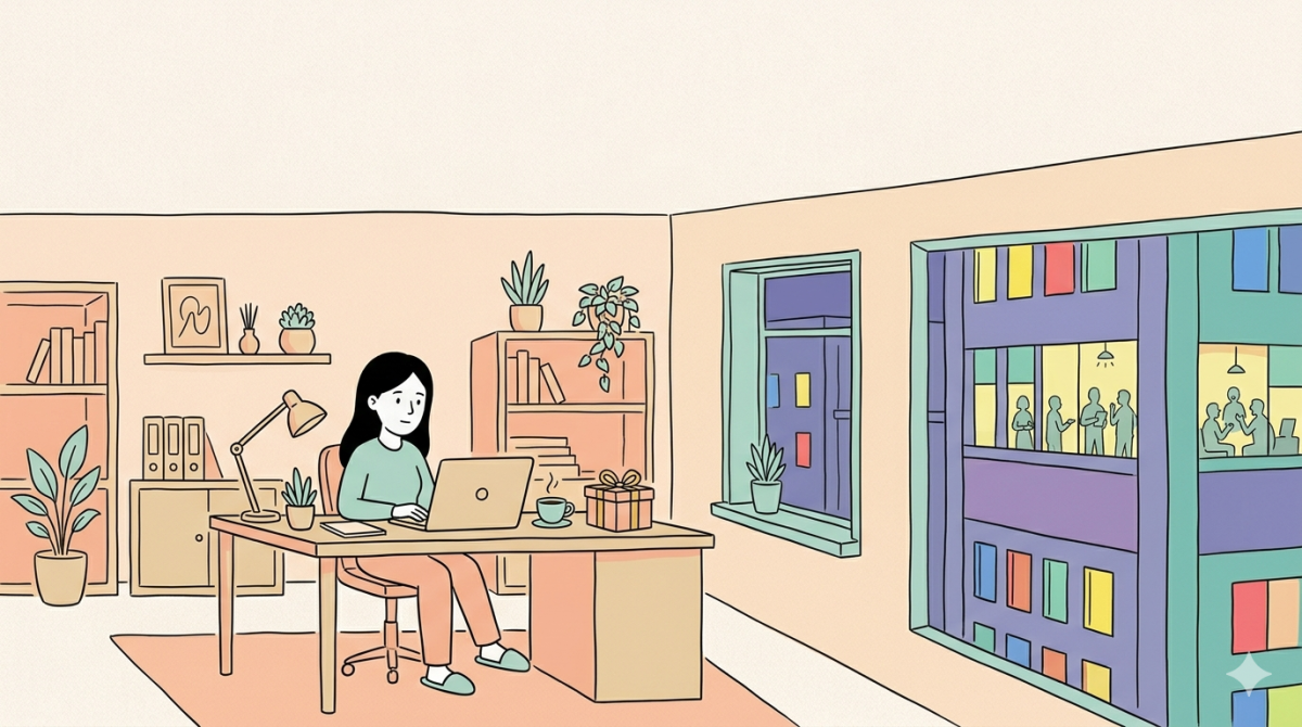 Cô đơn khi nghỉ làm để ở nhà kinh doanh, làm sao vượt qua?