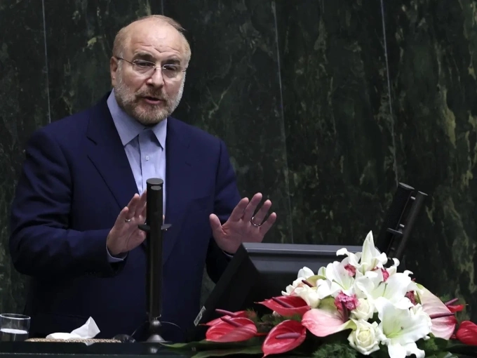 Chủ tịch Quốc hội Iran Mohammad-Bagher Ghalibaf tại Tehran hồi năm 2021. Ảnh: AFP
