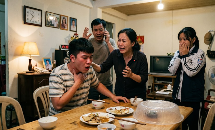 Tôi sắp chết vì nuốt đồng xu nhưng cả nhà hoảng loạn không biết làm gì