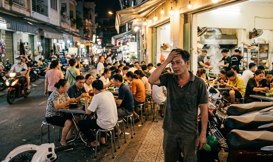 Bán mỳ cay 35 K nhưng ngày trăm khách vẫn không có lãi