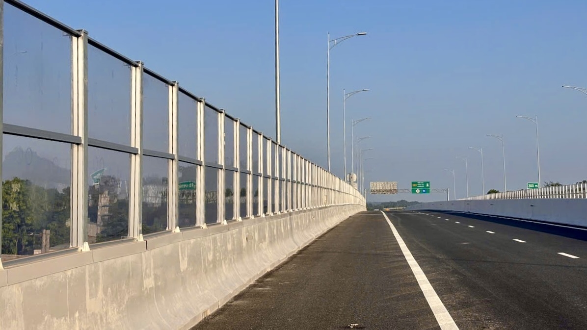 Dựng gần 6 km tường chống ồn dọc cao tốc Biên Hòa - Vũng Tàu