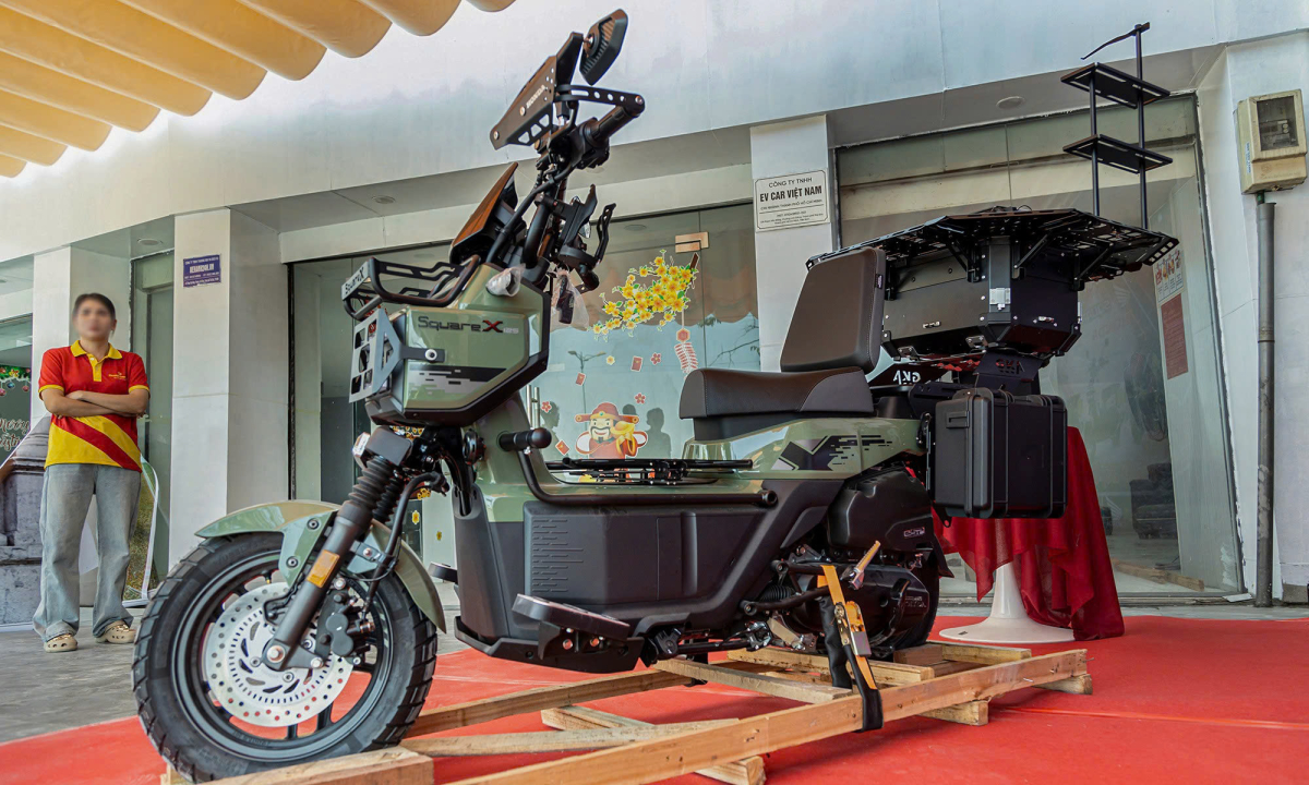 Honda Square X125 2026 - xe phượt cá tính đầu tiên về Việt Nam