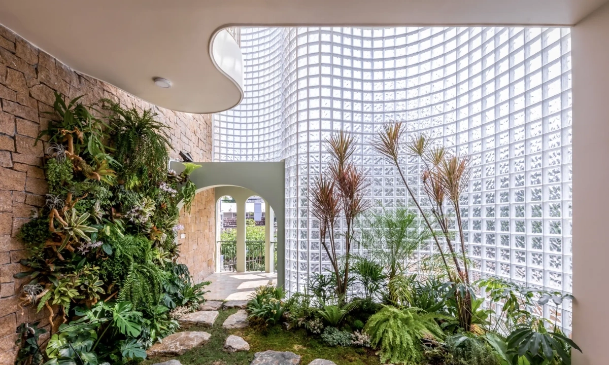 Gạch kính - xu hướng vật liệu tạo điểm nhấn cho nhà ở