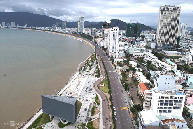 Một góc trung tâm Quy Nhơn, Gia Lai. Ảnh: Trần Hóa