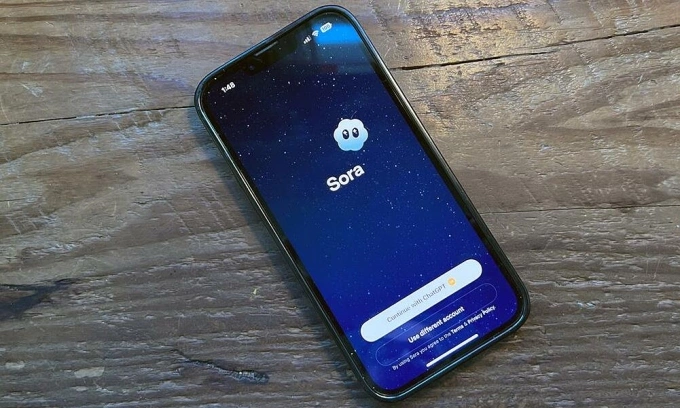 Ứng dụng Sora trên smartphone. Ảnh: Dan Ackerman