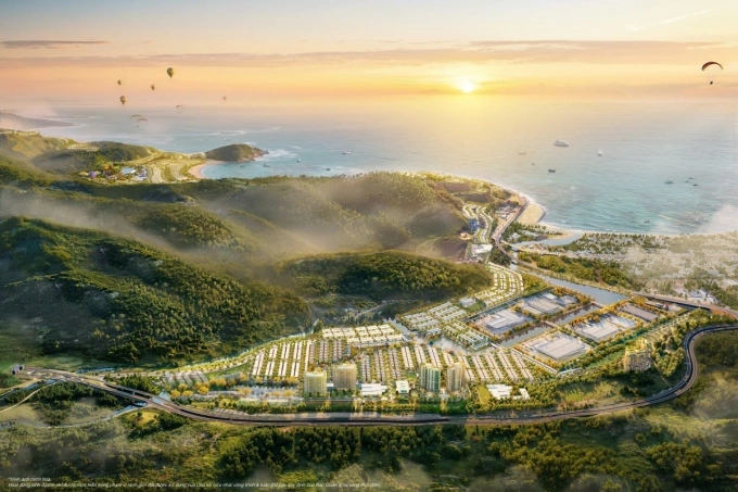 Hải Vân Bay một trong những dự án nổi bật của Vinhomes tại miền Trung. Ảnh: Vinhomes