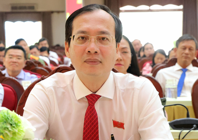 Ôntg Trần Trí Quang - Chủ tịch UBND tỉnh Vĩnh Long. Ảnh: An Bình