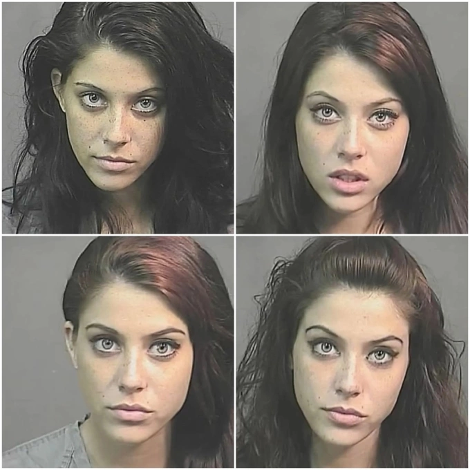 Sara Jane Isbister nổi tiếng vì loạt ảnh hồ sơ tội phạm. Ảnh: Brevard County Florida