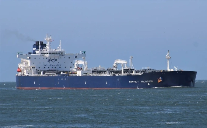 Tàu chở dầu Anatoly Kolodkin của Nga hồi năm 2019. Ảnh: Marine Traffic