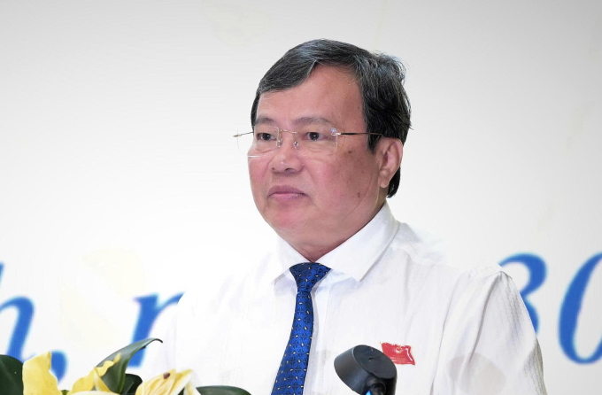 Ông Lê Văn Hẳn, Chủ tịch UBND tỉnh Tây Ninh. Ảnh: Hoàng Nam