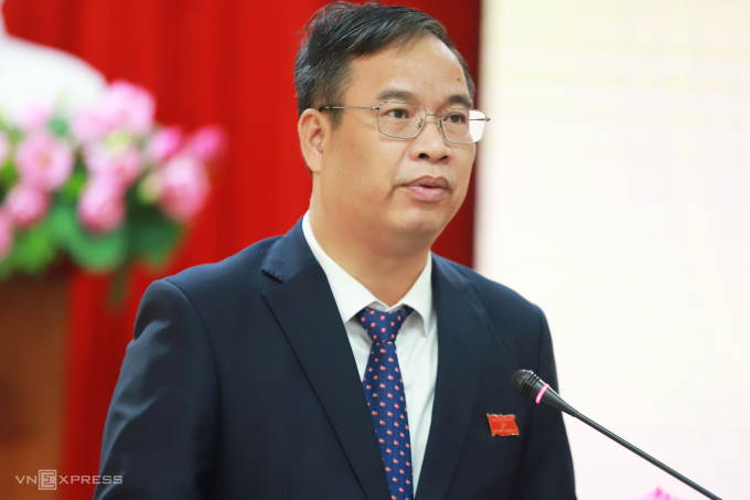 Ông Phạm Đức Tiến giữ chức Chủ tịch HĐND khóa 9. Ảnh: Võ Thạnh