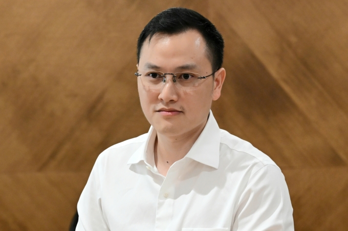 Phó cục trưởng Viễn thông Nguyễn Anh Cương, tại họp báo thường kỳ Bộ Khoa học và Công nghệ. Ảnh: Trọng Đạt