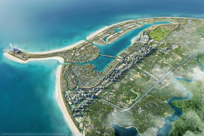 Phối cảnh siêu đô thị Vinhomes Green Paradise. Ảnh: Vinhomes