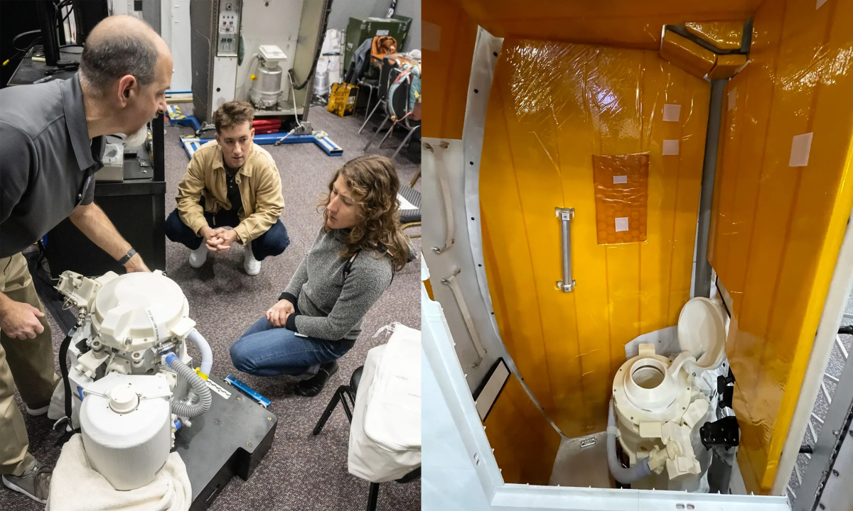 Nhà vệ sinh 23 triệu USD trên Artemis II