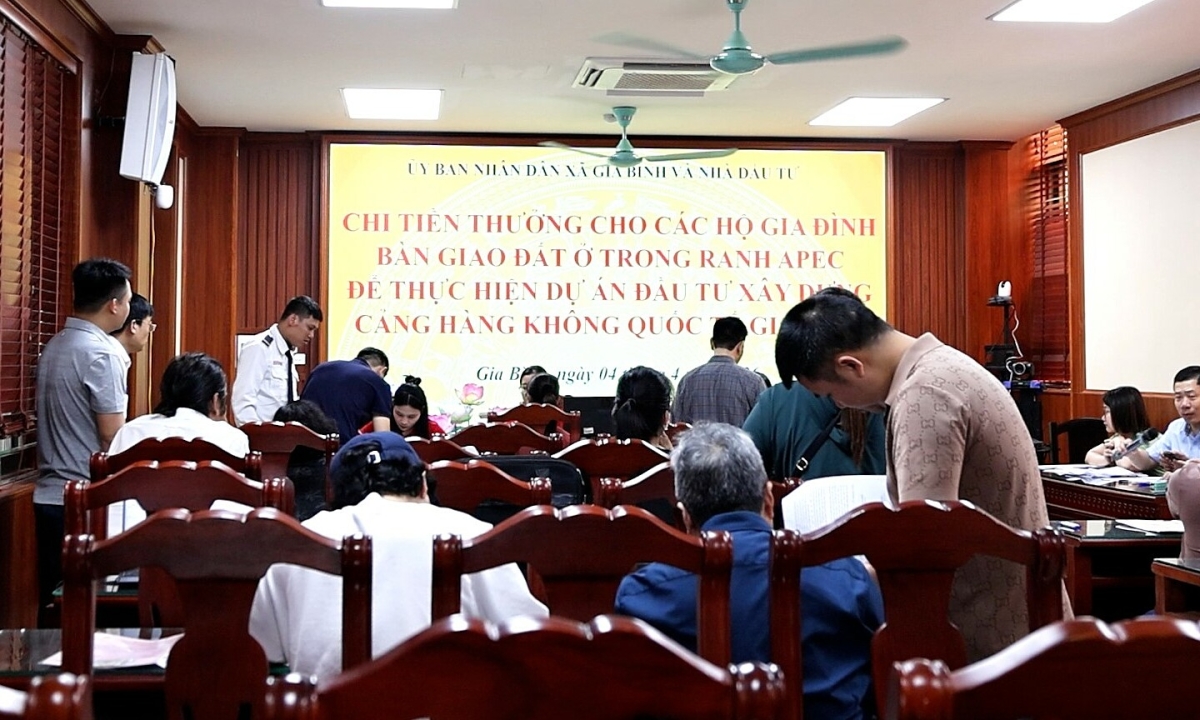 Thưởng 150 triệu đồng cho người bàn giao mặt bằng sớm để xây sân bay Gia Bình