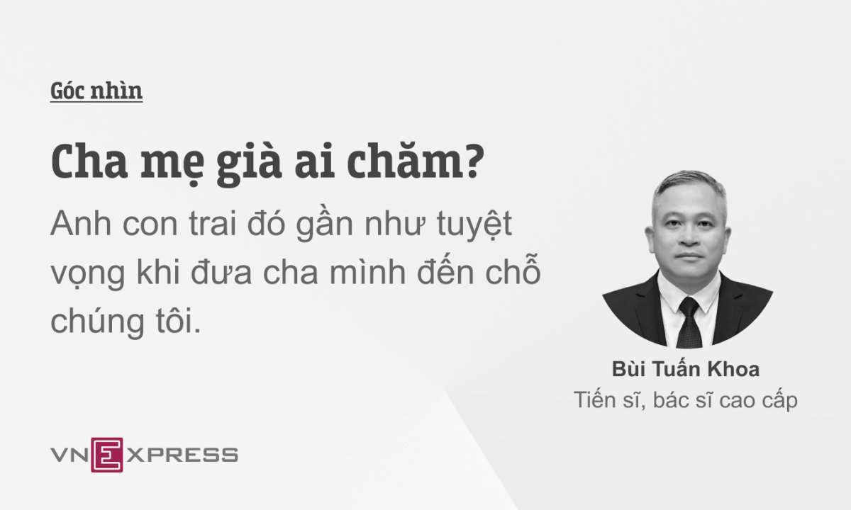 Cha mẹ già ai chăm