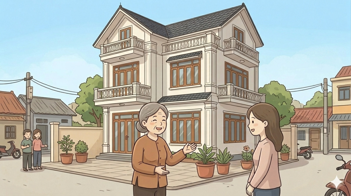 Mẹ chồng đi kể căn nhà ba tầng là mình chồng tôi tạo dựng nên