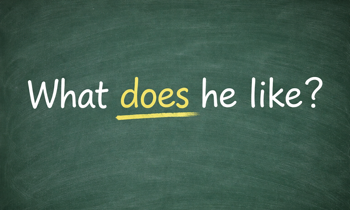 What does he like? - câu hỏi khiến nhiều người phát âm sai