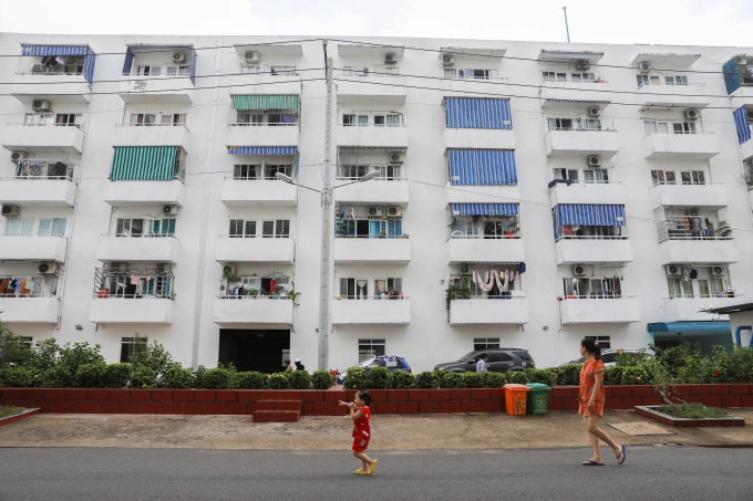 Khu nhà ở xã hội Lê Thành An Lạc, TP HCM. Ảnh: Quỳnh Trần