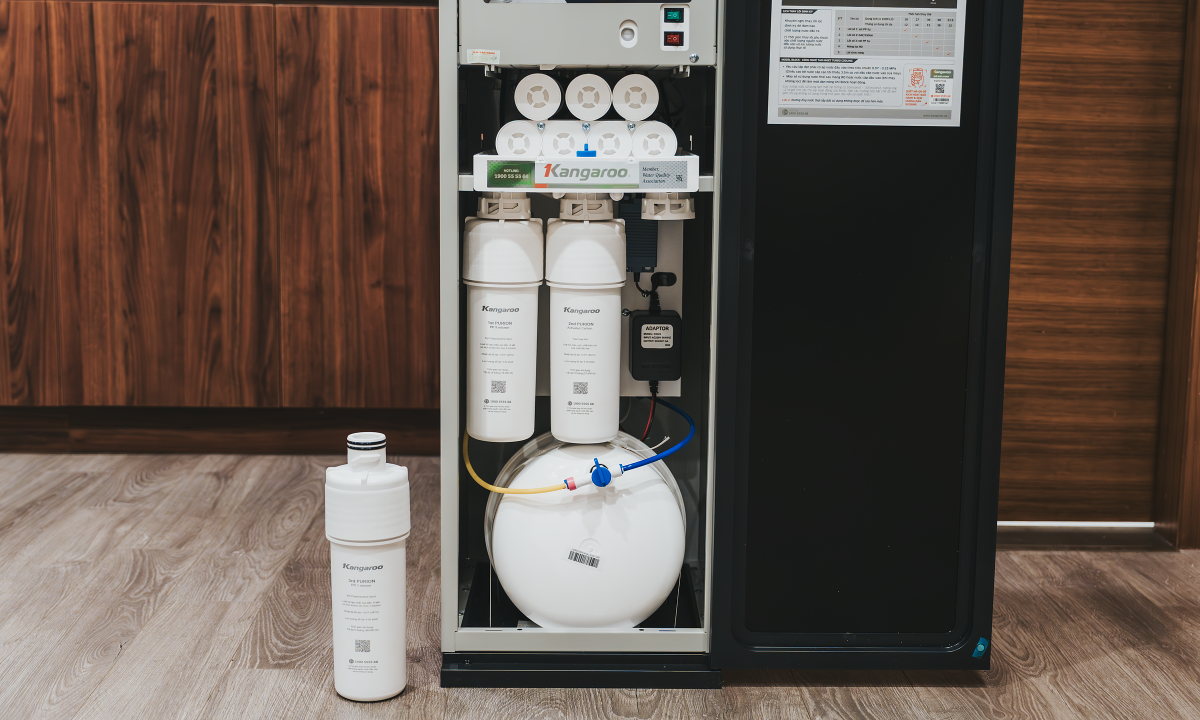 Máy lọc nước lõi lọc Purion kết hợp công nghệ làm lạnh CoolJet