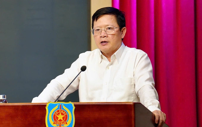 Thứ trưởng Mai Lương Khôi tại hội nghị. Ảnh: Linh Đan