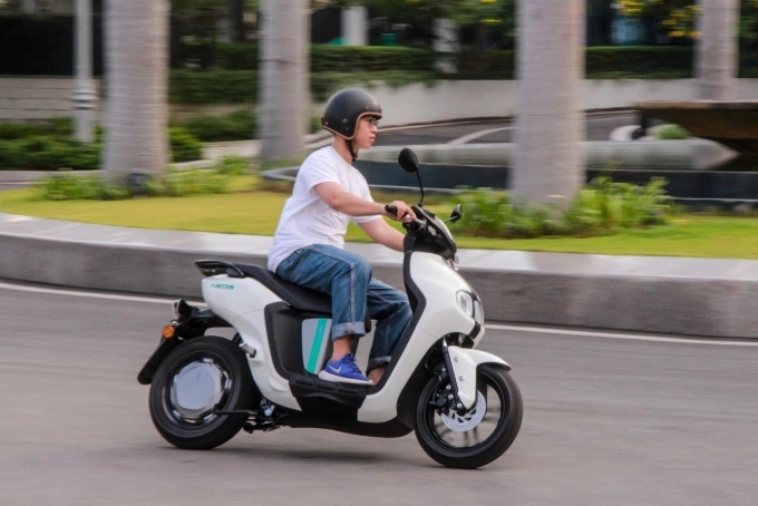 Xe máy điện Yamaha Neos. Ảnh:Thành Nhạn