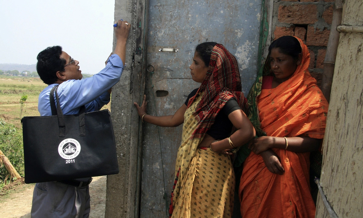 Cách Ấn Độ kiểm đếm dân số hơn 1,4 tỷ người