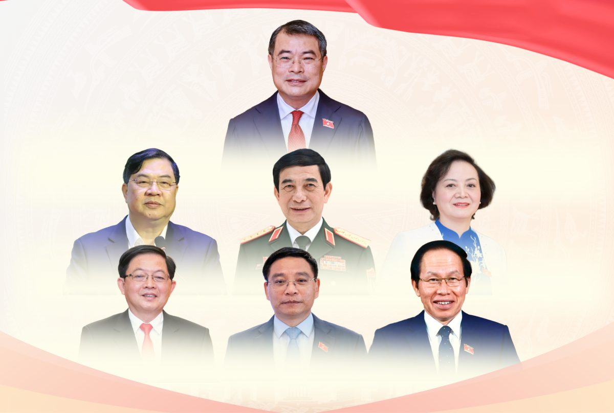 Lĩnh vực công tác của Thủ tướng và 6 Phó thủ tướng