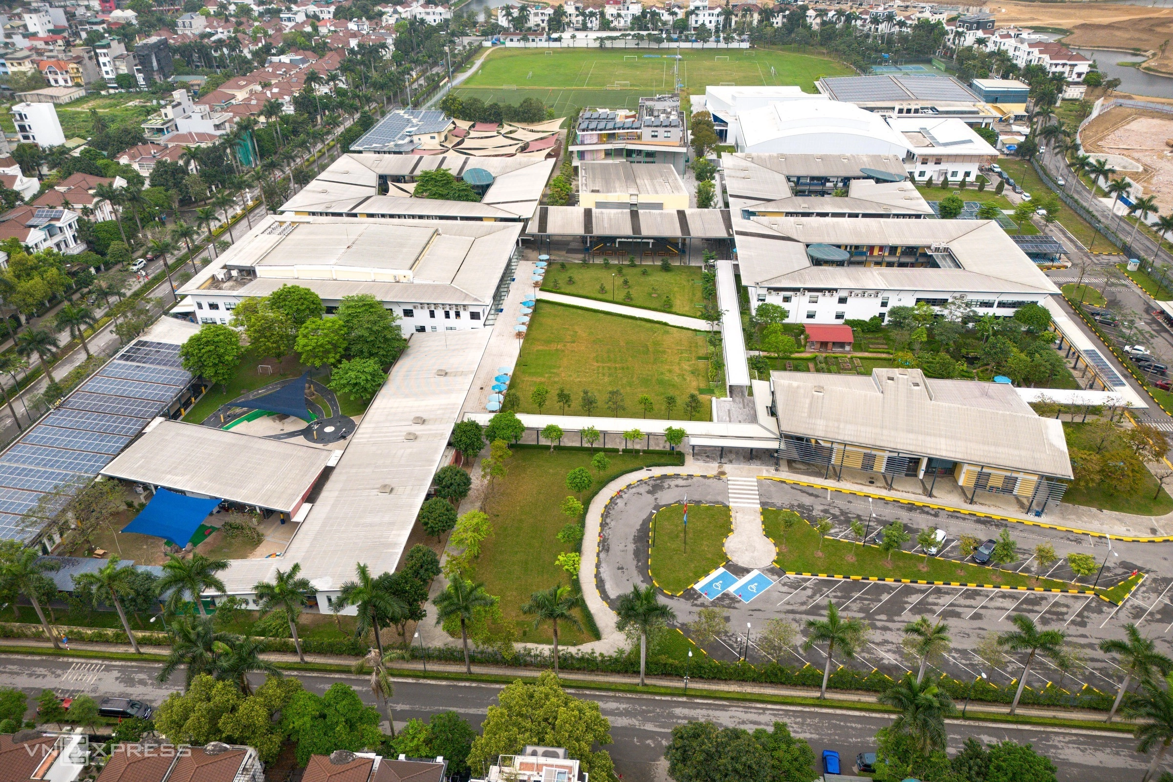 Trường quốc tế rộng 9,2 ha giữa thủ đô Trường quốc tế rộng 9,2 ha giữa thủ đô