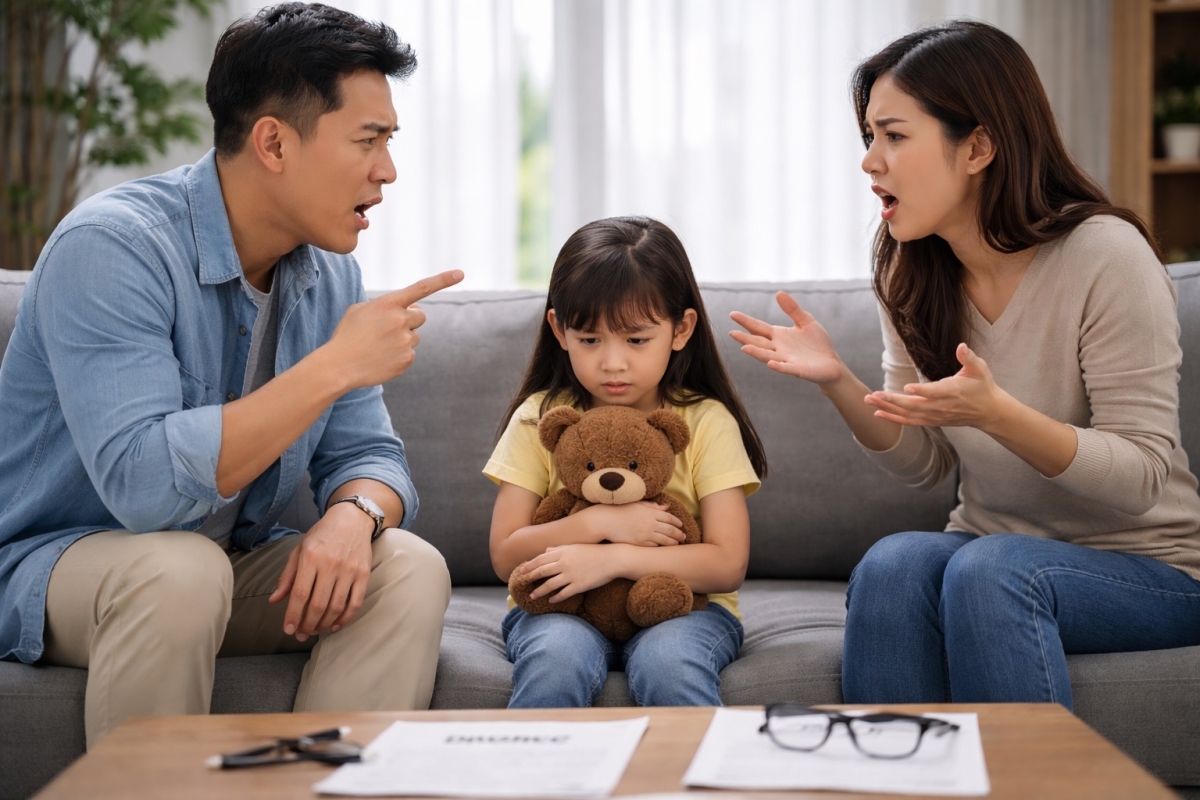 Chồng cũ không giao con theo bản án, phải làm sao?