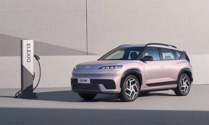 Xe điện Hyundai Elexio ở Trung Quốc. Ảnh: Hyundai