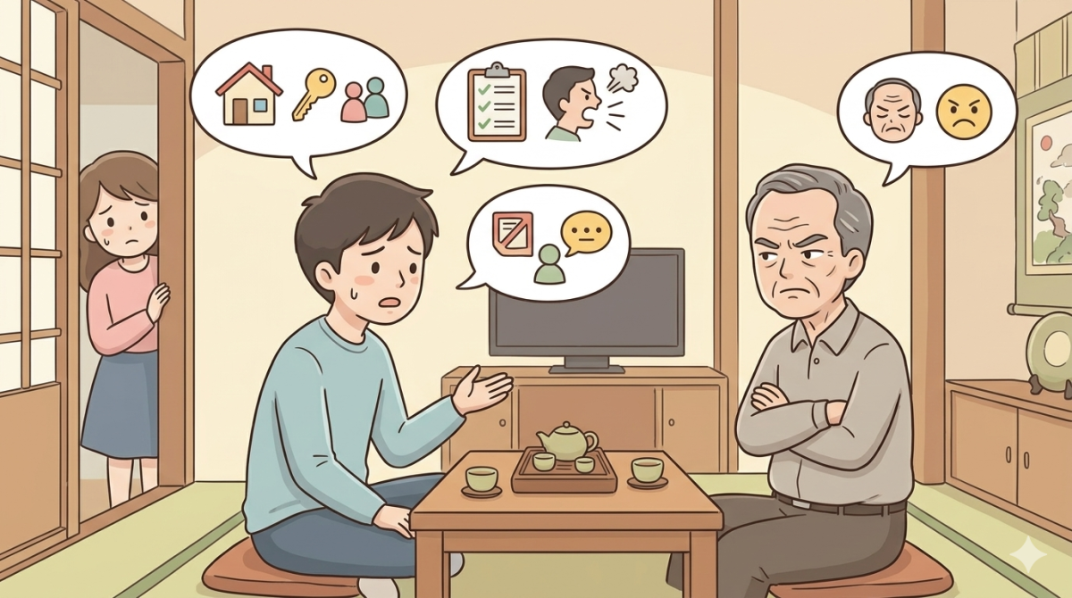 Sợ bố nghĩ con trai bị con dâu xúi giục nếu tôi xin ra riêng