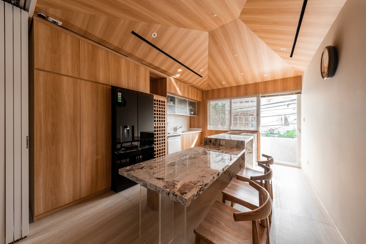 Nhà 40 m2 hướng tây lấy cảm hứng từ những tờ giấy ghi chú