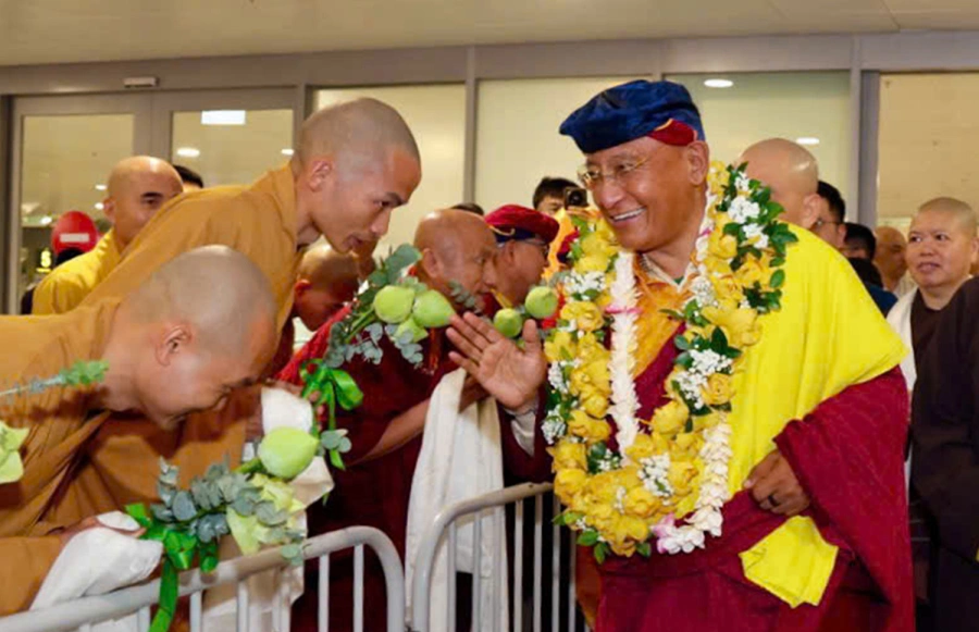 Politics Gyalwang Drukpa visits Vietnam for peace prayers, Dharma ceremonies