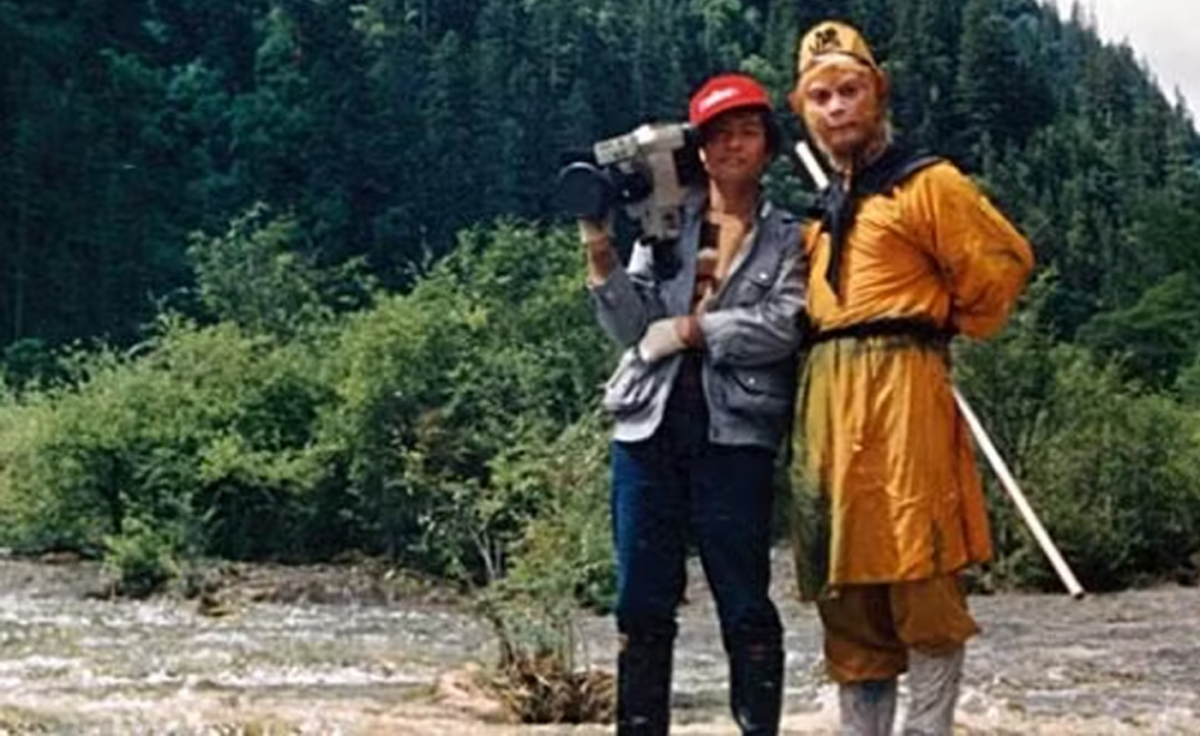 Ảnh hậu trường hài hước Tây Du Ký 1986