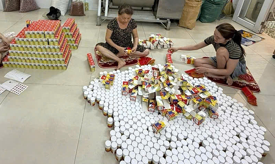 Làm giả hàng chục nghìn hộp thuốc đông y tại TP HCM
