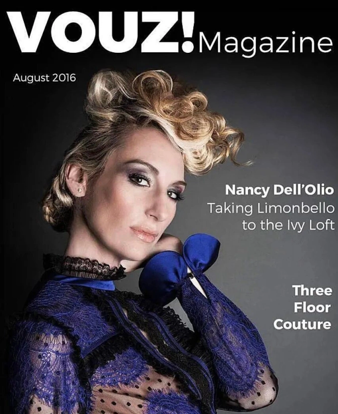 Gemma Kingsley trên bìa tạp chí VOUZ! ở Anh năm 2016.