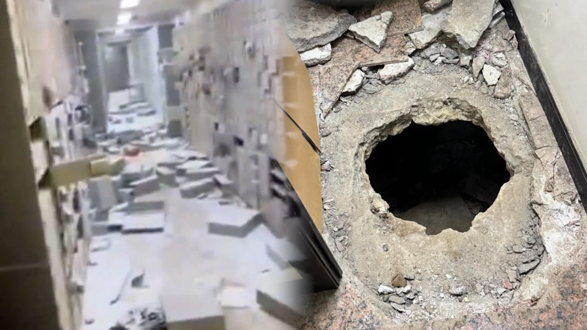 Băng cướp khống chế 25 người trong ngân hàng, tẩu thoát qua đường cống